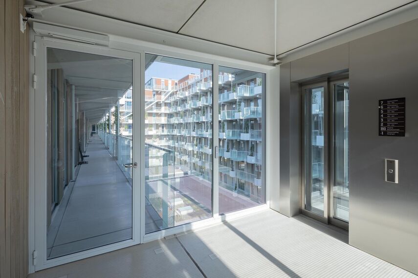 presto 50 Porte, presto 50 Finestre, unico xs Finestre and thermfix vario Facciate - Fenix I, Rotterdam located in Rotterdam, Paesi Bassi
