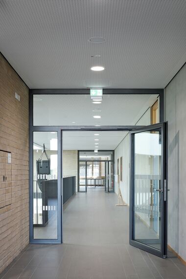 fuego light Finestre, fuego light Porte, presto 60s Porte and presto 50 Porte - BBZ Dithmarschen vocational training centre located in Heide, Germania