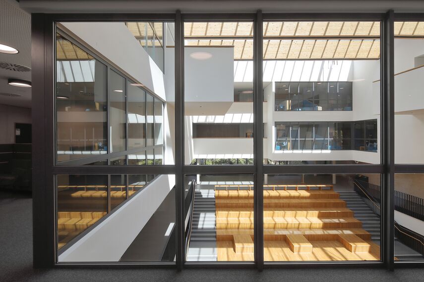 fuego light Finestre, fuego light Porte, presto 60s Porte and presto 50 Porte - BBZ Dithmarschen vocational training centre located in Heide, Germania