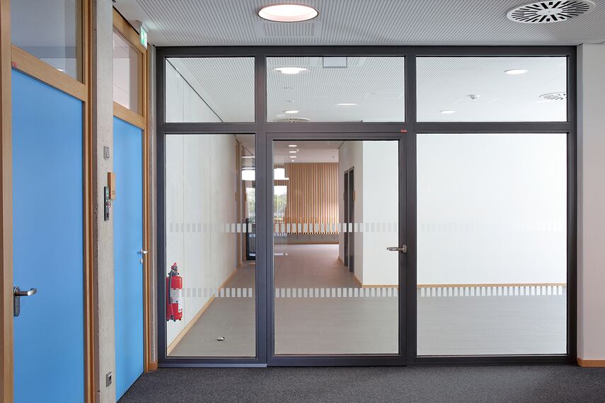 fuego light Finestre, fuego light Porte, presto 60s Porte and presto 50 Porte - BBZ Dithmarschen vocational training centre located in Heide, Germania