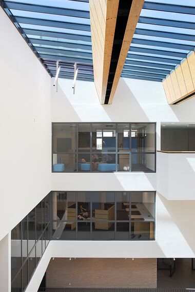 fuego light Finestre, fuego light Porte, presto 60s Porte and presto 50 Porte - BBZ Dithmarschen vocational training centre located in Heide, Germania