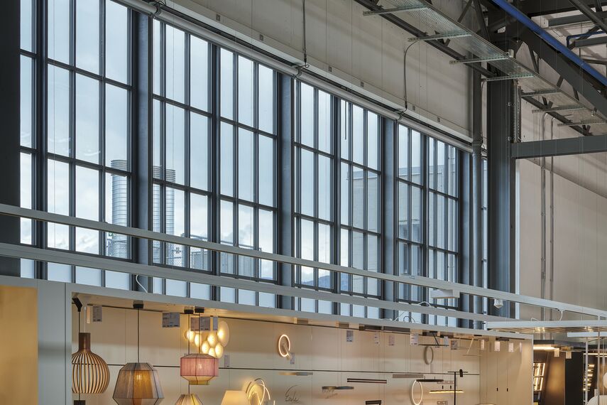 unico xs Finestre - Factory floors in the Salzhaus, Biel located in Biel, Svizzera