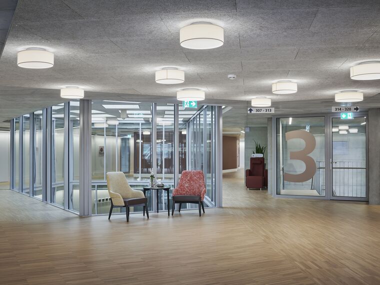 thermfix vario Facciate, fuego light Porte and fuego light Sistemi scorrevoli - Zentrum Biffig, Schötz located in Schoetz, Svizzera