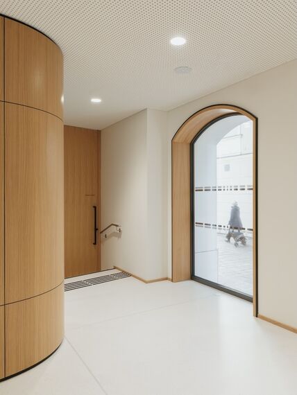unico Porte, fuego light Porte, unico standard Porte, fuego light tagliafuoco 30 Porte, fuego light tagliafuoco 90 Porte and fuego light tagliafuoco 60 Porte - Renovation of Kärntner Sparkasse in Klagenfurt located inAustria