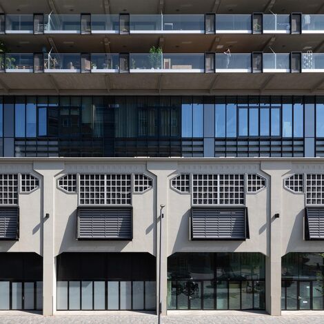 presto 50 Porte, presto 50 Finestre, unico xs Finestre and thermfix vario Facciate - Fenix I, Rotterdam located in Rotterdam, Paesi Bassi