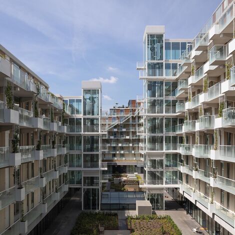 presto 50 Porte, presto 50 Finestre, unico xs Finestre and thermfix vario Facciate - Fenix I, Rotterdam located in Rotterdam, Paesi Bassi