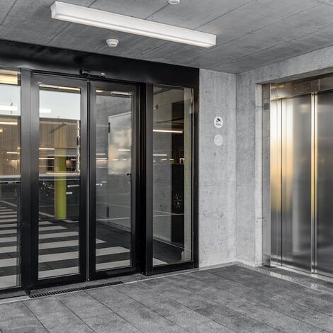 fuego light Sistemi scorrevoli, fuego light Porte and presto 50 Porte - Uster Hospital located in Uster, Svizzera