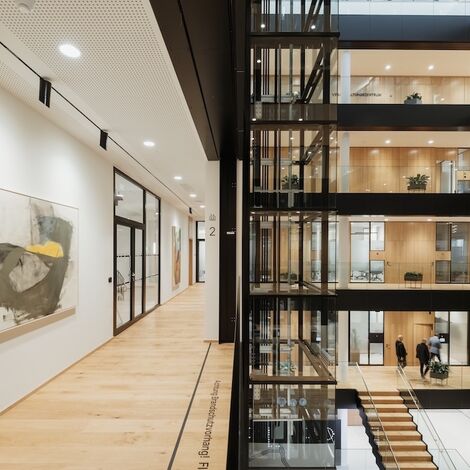 unico Porte, fuego light Porte, unico standard Porte, fuego light tagliafuoco 30 Porte, fuego light tagliafuoco 90 Porte and fuego light tagliafuoco 60 Porte - Renovation of Kärntner Sparkasse in Klagenfurt located inAustria
