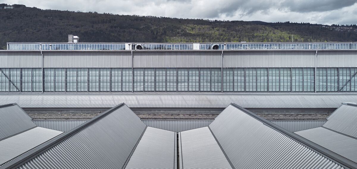 unico xs Finestre - Factory floors in the Salzhaus, Biel located in Biel, Svizzera