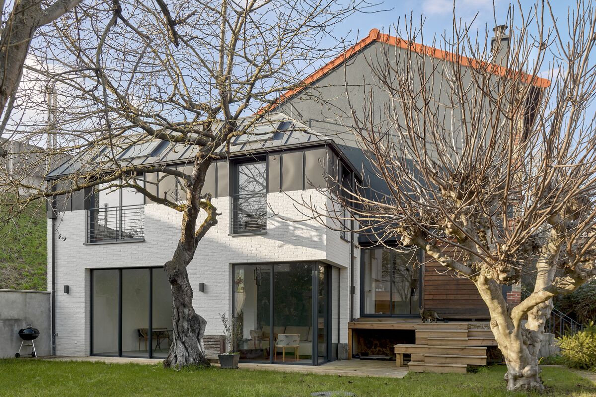 Facciate thermfix light, facciate standard thermfix light e facciate standard con tetto in vetro thermfix light - Maison de la Paix a Ginevra, Svizzera