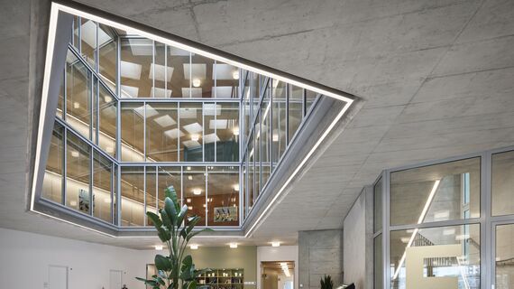 thermfix vario Facciate, fuego light Porte and fuego light Sistemi scorrevoli - Zentrum Biffig, Schötz located in Schoetz, Svizzera